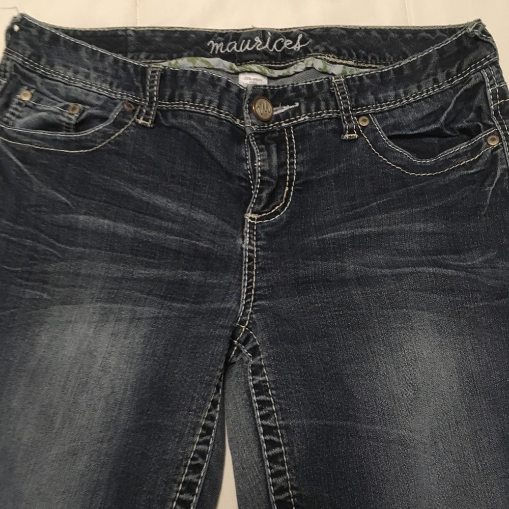 Maurices gently worn jeans(straight) inseam 29